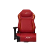 silla jemip gaming vulkano 2394 cojín lumbar integrado reposabrazos inclinacion 90 grados rojo amarillo