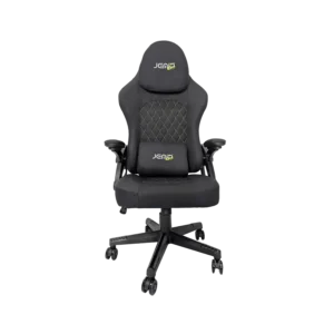 sillas jemip gaming back to office diseño ergonomico reposabrazos ajuste de inclinacion gris negro