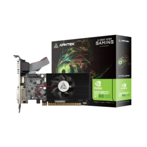 tarjeta de video gaming arktek geforce gt610 ddr3 64bist hdmi dvi vga