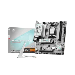 tarjeta madre gaming msi b840m wifi 6e socket am5 2x ddr5 sata usb hdmi dp