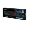 teclado argom gaming combat kb55 inglés rgb usb negro
