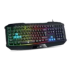 teclado genius gaming scorpion k215 español rgb usb 7 colores multimedia negro