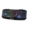 teclado genius gaming scorpion k215 español rgb usb 7 colores multimedia negro